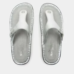 Vella Silver Sandal 10 Vella Silver Sandal -Deals Alegria Shoes Store VEL 6130 S4