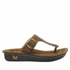Vella Oiled Brown Sandal -Deals Alegria Shoes Store VEL 7412 S2