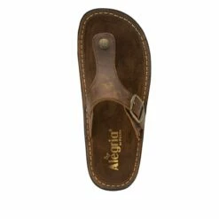 Vella Oiled Brown Sandal -Deals Alegria Shoes Store VEL 7412 S4