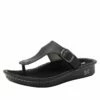 Vella Oiled Black Sandal 2 Vella Oiled Black Sandal -Deals Alegria Shoes Store VEL 7414 S1