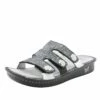 Venice Chirpy Pewter Sandal -Deals Alegria Shoes Store VEN 900 S1