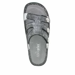 Venice Chirpy Pewter Sandal -Deals Alegria Shoes Store VEN 900 S4