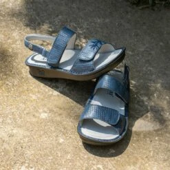 Verona Basketry Navy Sandal -Deals Alegria Shoes Store VER 6112 S1X