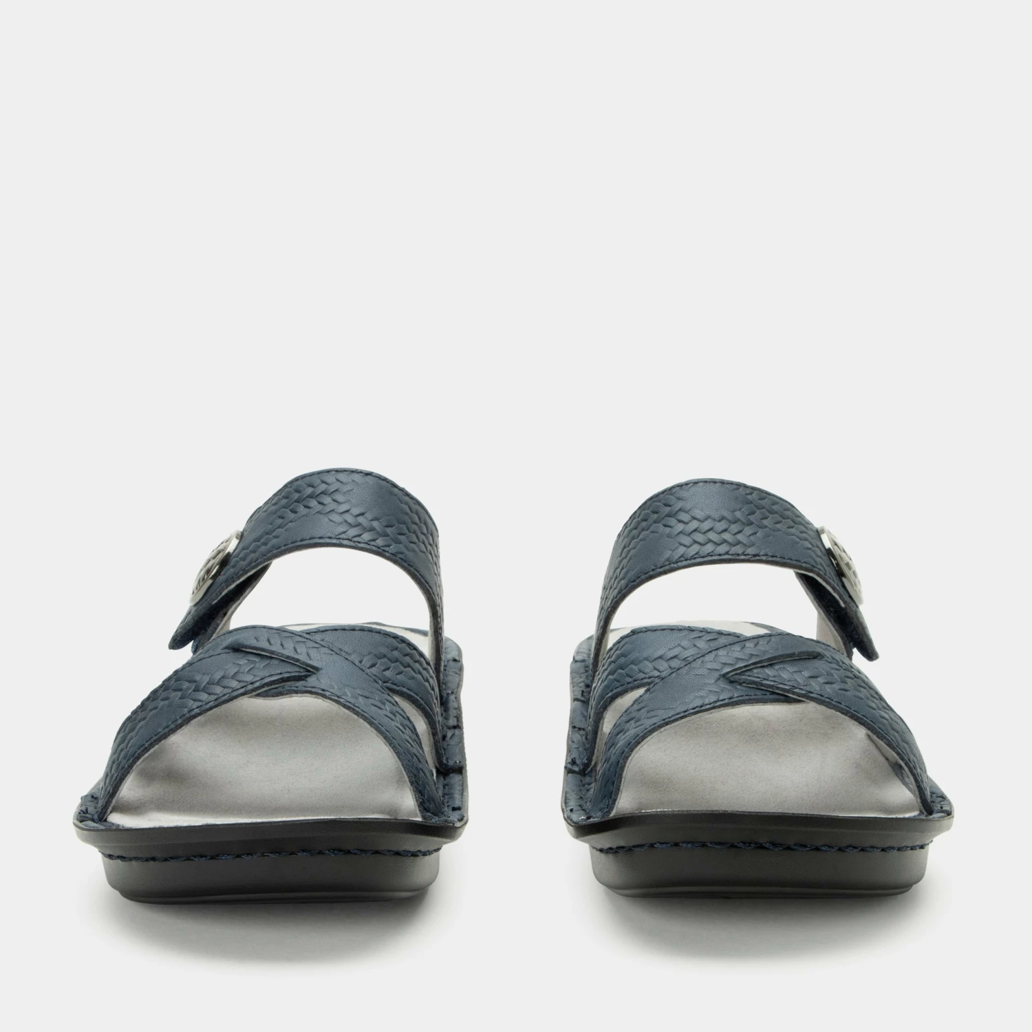 Victoriah Basketry Navy Sandal 7 Victoriah Basketry Navy Sandal - Image 5