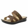 Victoriah Oiled Brown Sandal 2 Victoriah Oiled Brown Sandal -Deals Alegria Shoes Store VIC 7412 S1