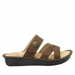 Victoriah Oiled Brown Sandal 10 Victoriah Oiled Brown Sandal -Deals Alegria Shoes Store VIC 7412 S2