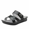 Victoriah Black Patent Sandal 1 Victoriah Black Patent Sandal -Deals Alegria Shoes Store VIC 7755 S1