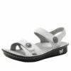 Vienna Delicut White Sandal 1 Vienna Delicut White Sandal -Deals Alegria Shoes Store VIE 7408 S1