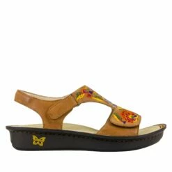 Viki Cognac Needles & Pins Sandal -Deals Alegria Shoes Store VIK 647N S2