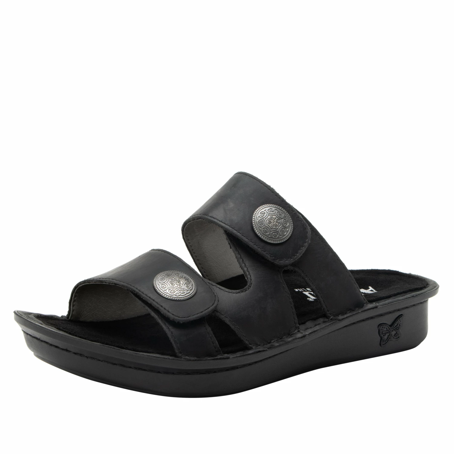 Violette Oiled Black Sandal 3 Violette Oiled Black Sandal