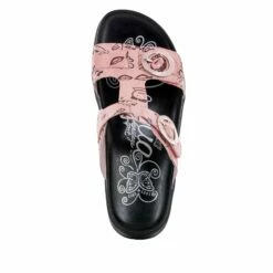 Vita Red Scribble Sandal -Deals Alegria Shoes Store VIT 301 S4